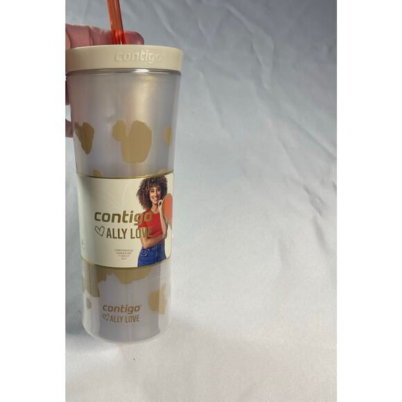 Contigo x Alley Love Shake & Go Tumbler, Autoclose blender bottle-Cream NWT - Picture 6 of 6